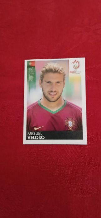 Cromo Uefa Euro 2008 - Miguel Veloso