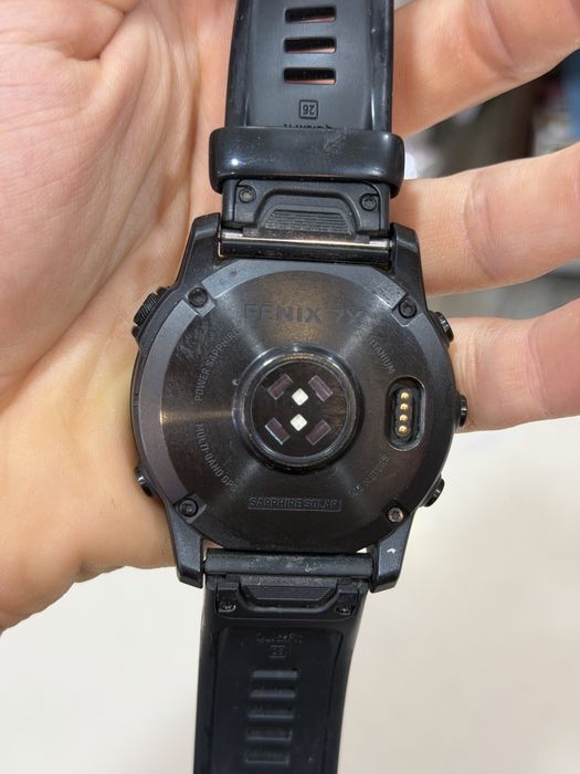 GARMIN fenix 7X solar safira titanio