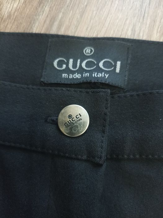 Чорні жіночі брюки  Gucci (2XL–3XL, розмір 52–54