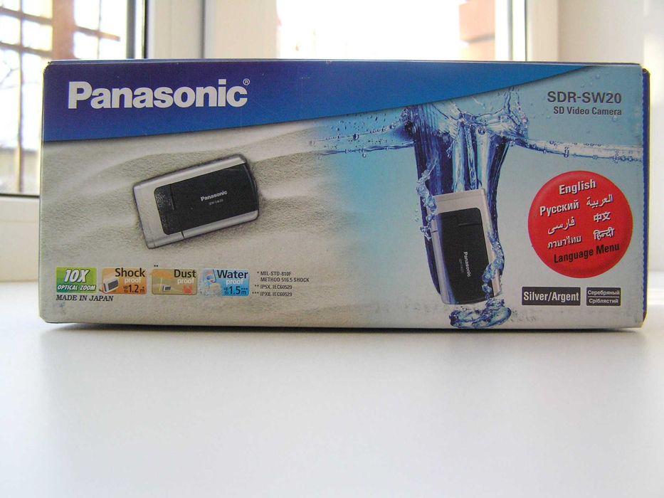 Відеокамера Panasonic SDR-SW20. Made in Japan.