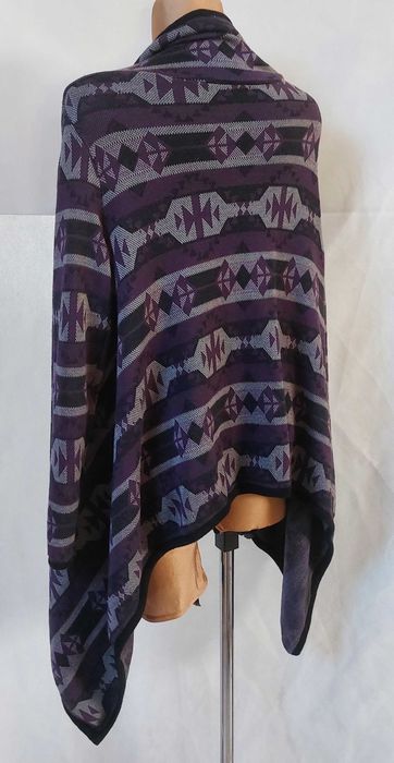Narzutka ponczo kardigan H&M 38/40/42 z Bawełną