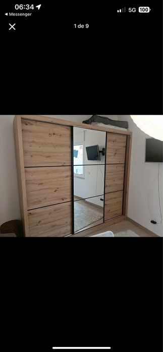 Roupeiro modelo ikea em muito bom estado