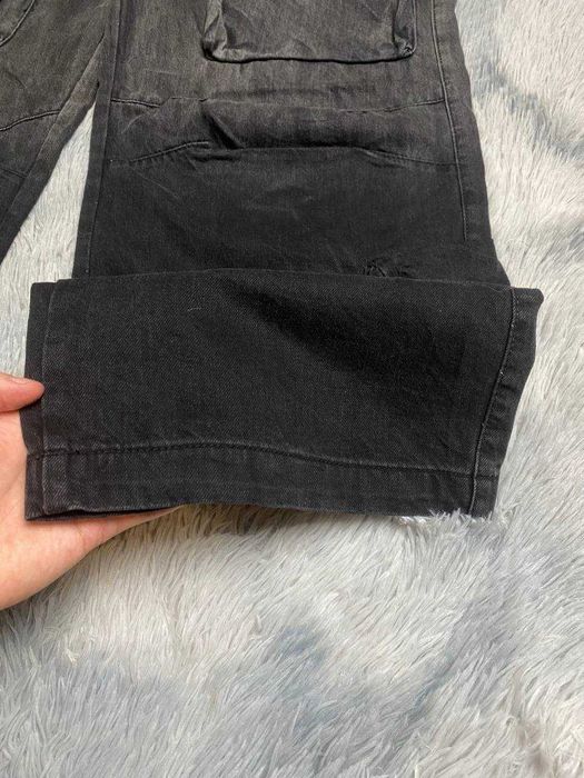 Продам муские карго джинсы багги серые Boohoo