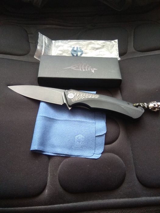 Складной нож Petrifiet Fish