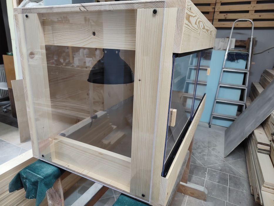 Terrarium drewniane dla agama gekon lamparci wąż