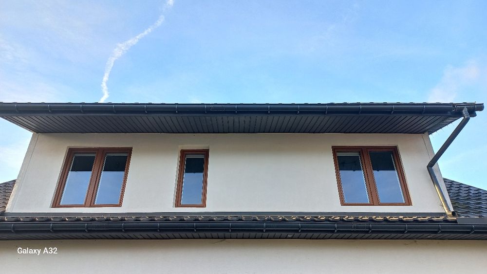 Okna pcv złoty dąb po wymianie