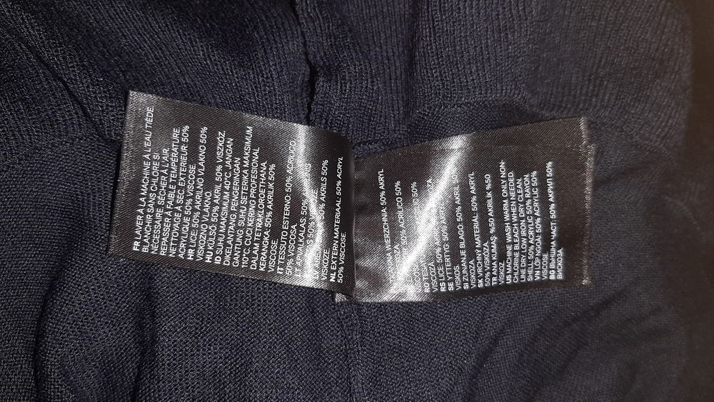 Czarna suknia H&M XS