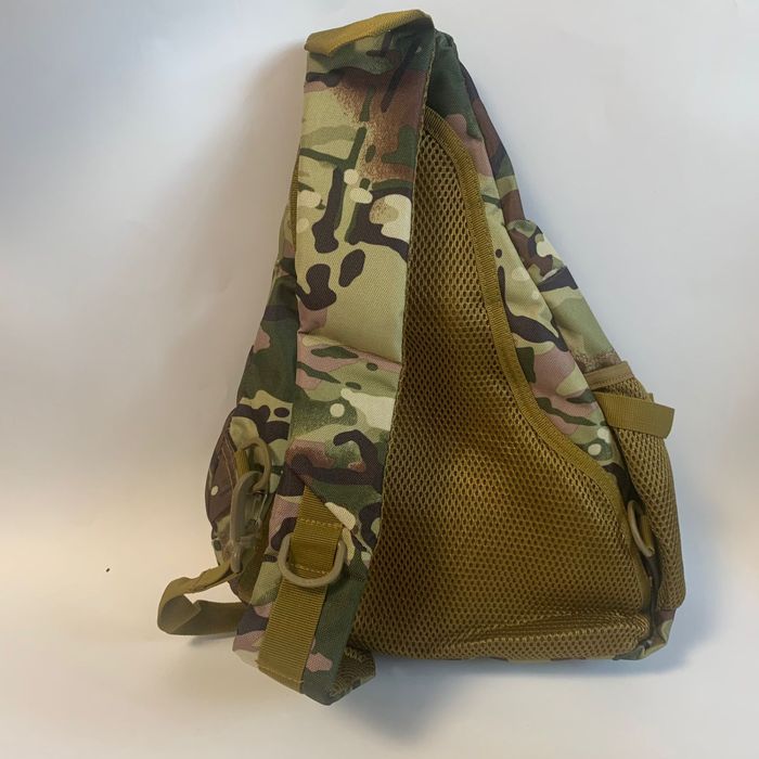 Тактическая сумка через плечо нагрудная спортивная