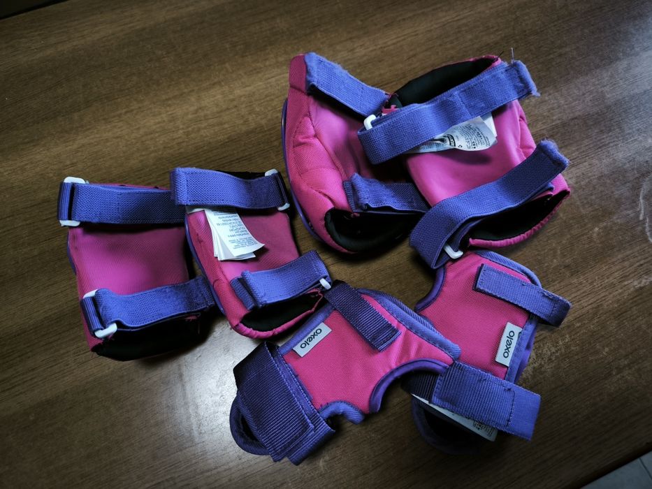 Proteções para patins/trotinetes/bicicleta, etc.