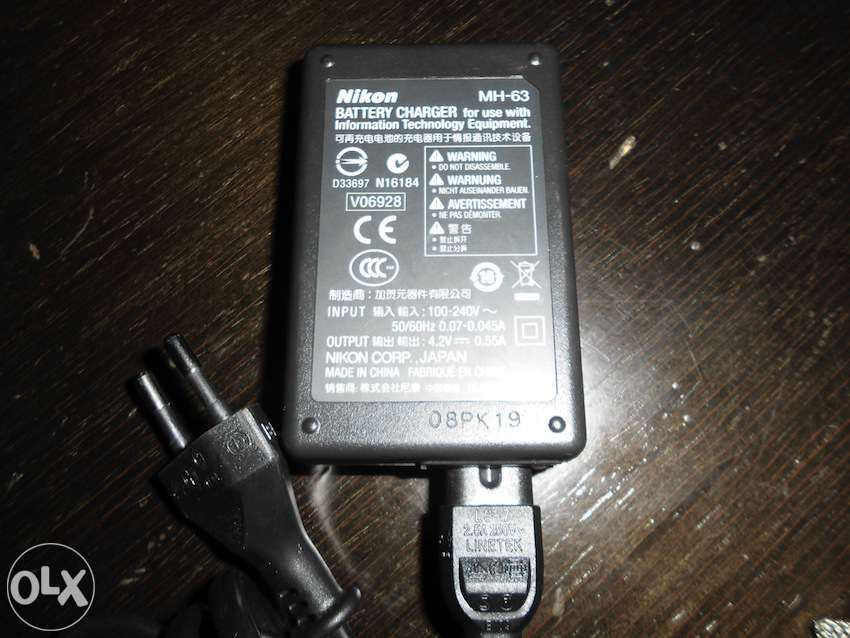 Carregador bateria Nikon MH-63 Original