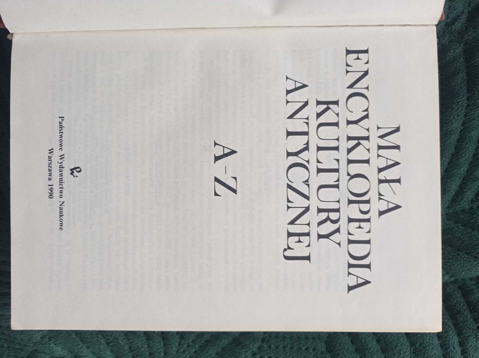 Mała encyklopedia kultury antycznej A-Z