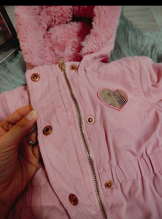 Parka płaszczyk wiosenno jesienny