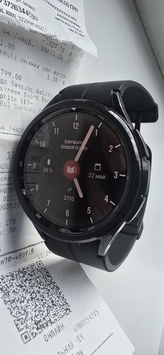Samsung Galaxy Watch 6 Classic 47mm eSIM Black (SM-R965