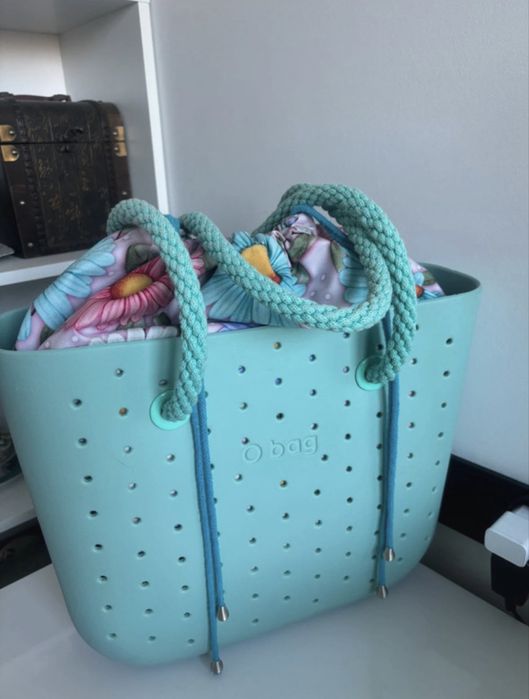 zestaw obag o bag standard kolor stary turkus foro