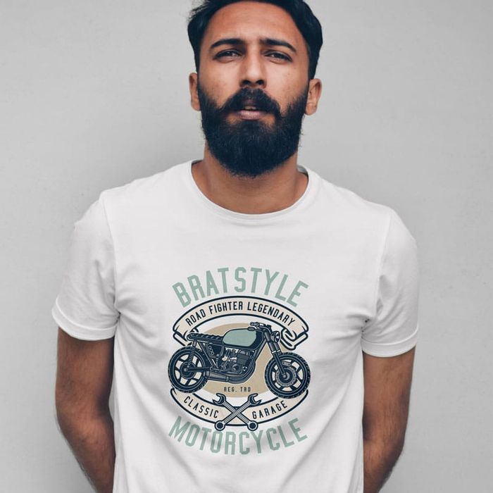t-shirt Brat Style motocycle
