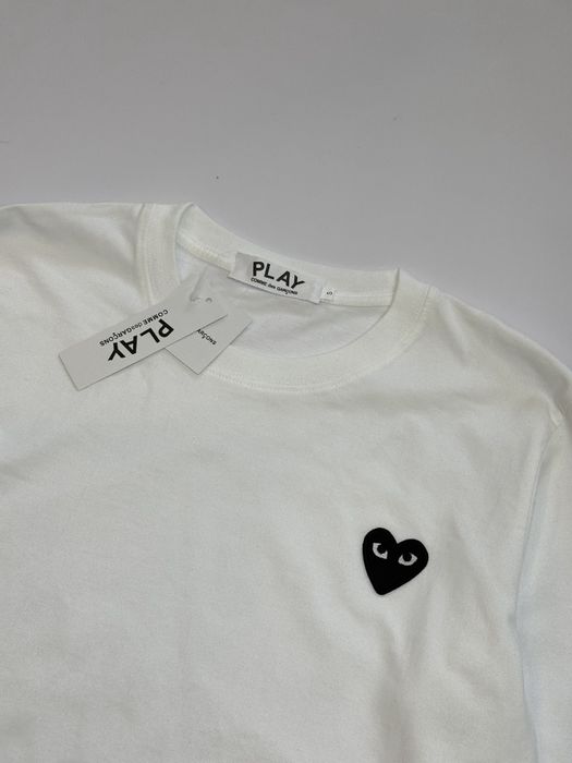 CDG Play Longsleeve / comme des garcons / лонгслів кофта кдг плей / ком де гарсон кофта лонгслив лонг футболка з довгим рукавом