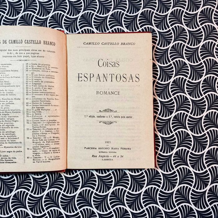 Coisas Espantosas - Camillo Castello Branco