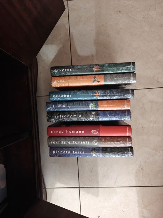 Lote livros coleção — Círculo de Leitores, Eça de Queiroz, História, Arte, Geografia, Medicina