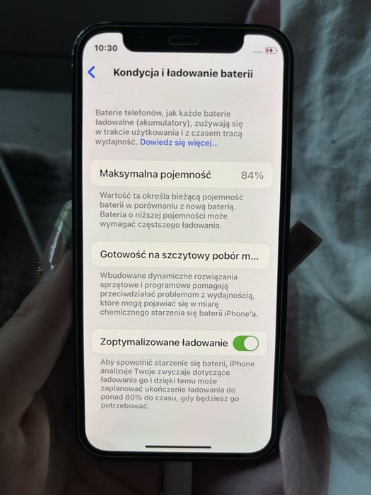 iphone 12 mini granatowy 64gb 84%