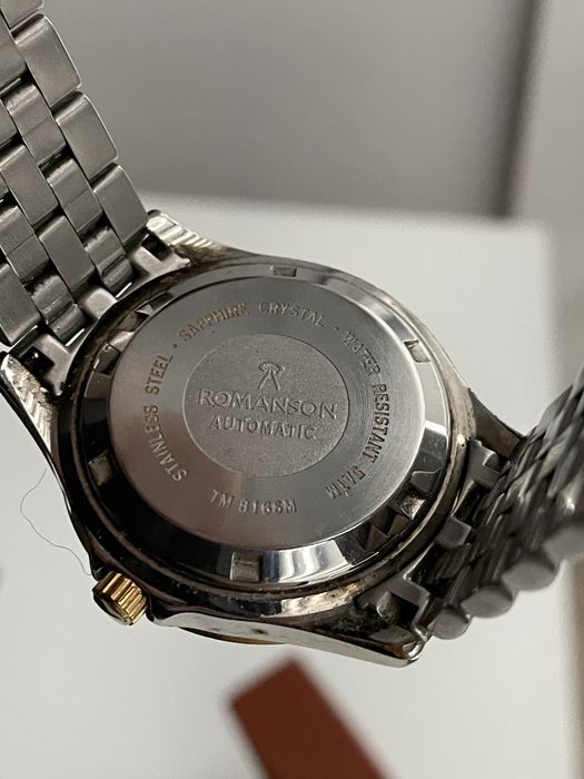 Годинник Romanson Automatic TM8158M – Оригінал – Сапфірове скло