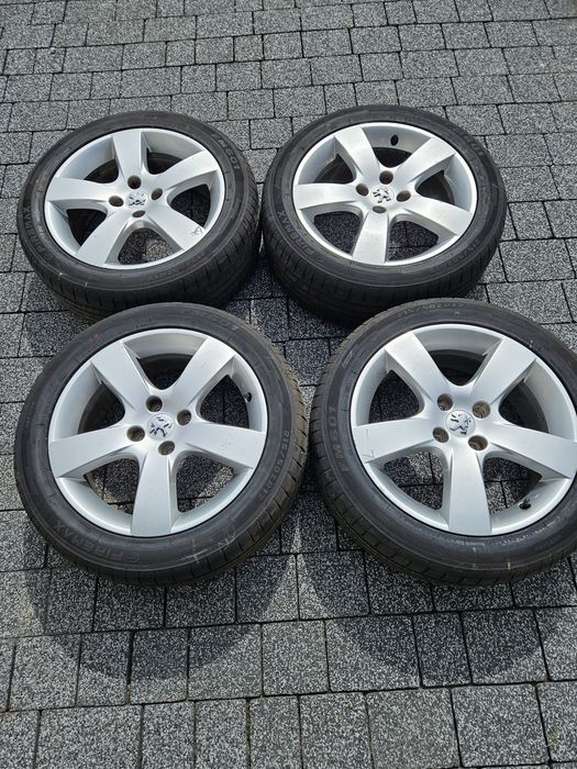 Koła alufelgi 4x108 r17 308 307 5008 208 partner berlingo 207
