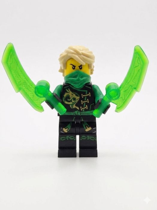 LEGO Ninjago Minifigurka LLOYD - Strój Skybound + Włosy Custom