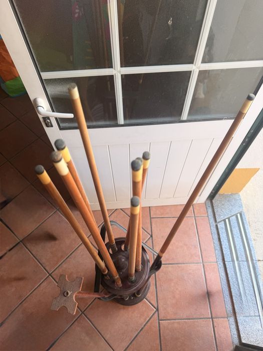 Mesa snooker.