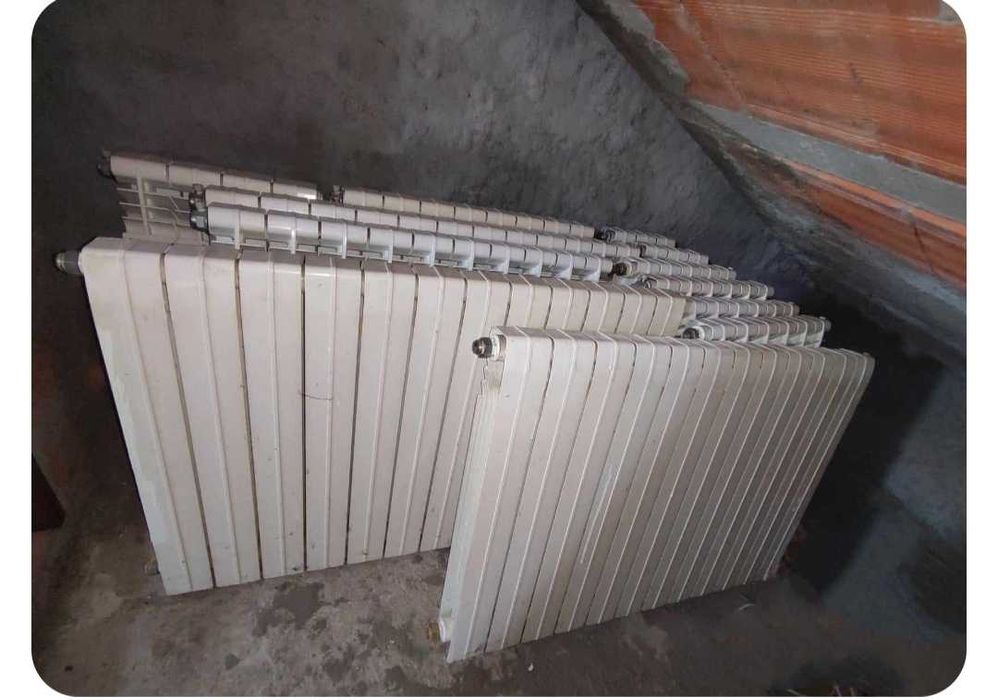 Conjunto de radiadores para aquecimento central