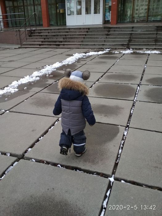 Зимовий комбінезон 1,5-2р +подарунок.