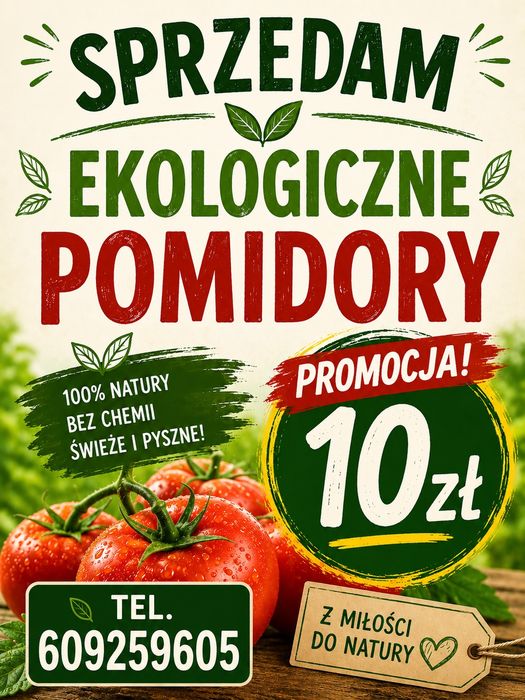 Pomidory ekologiczne