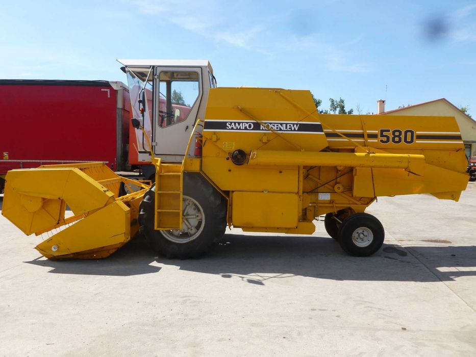 sampo 580, sprowadzony zadbany nie claas massey ferguson