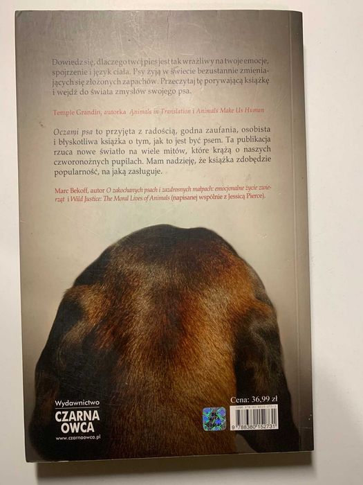 Książka Oczami psa Autor Alexandra Horowitz