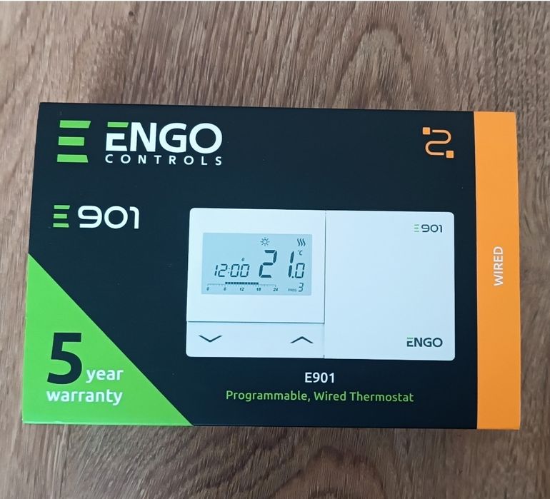 ENGO E901 programowalny przewodowy termostat