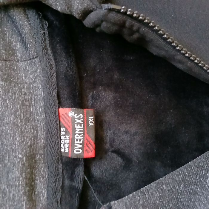 Bluza męska adidas  ocieplana xxl  czarna