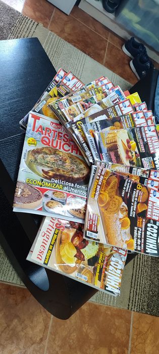 Revistas diversas culinária _ Desocupar