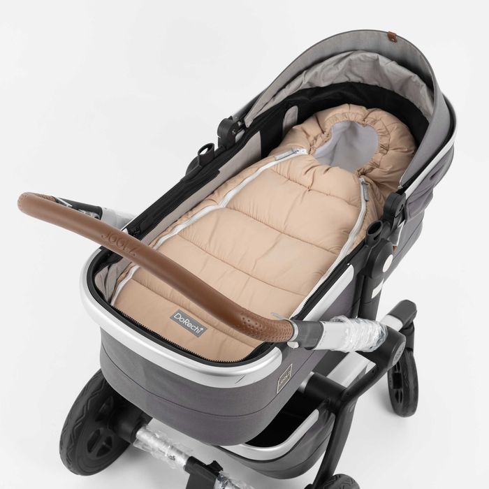 Зимовий кокон дитячий на виписку, у коляску з опушкою та без