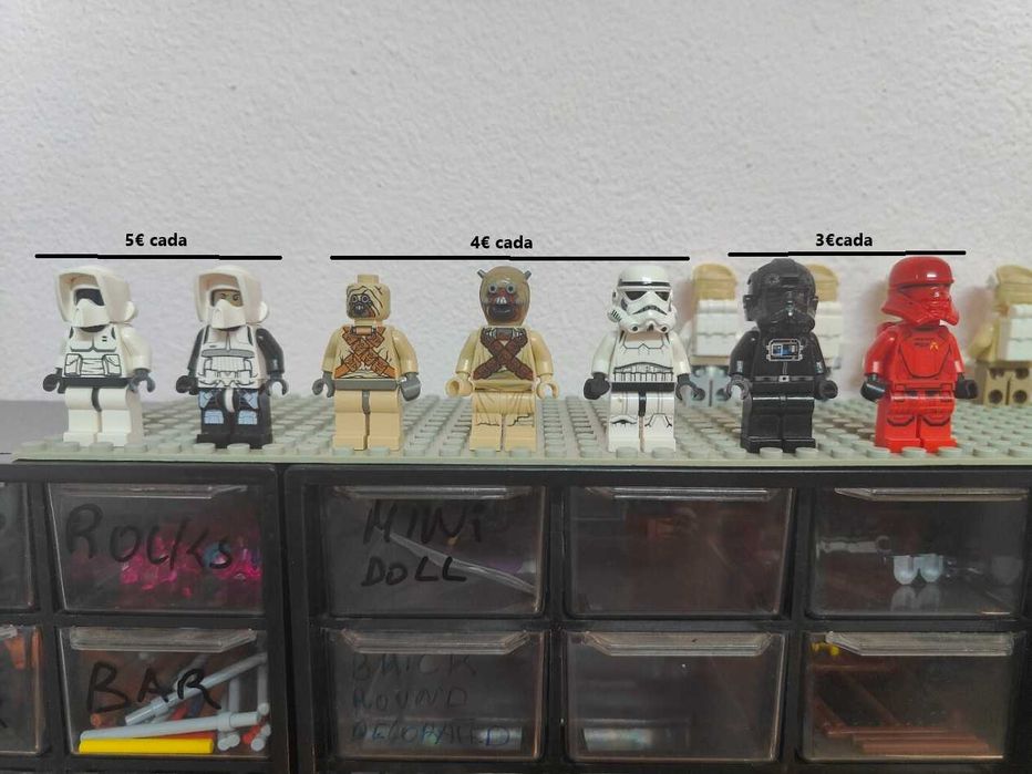 Lote minifiguras Lego Star wars 2