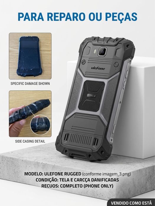 UleFone Armor 2 – 6GB de RAM, 64GB de ROM 100% Funcional