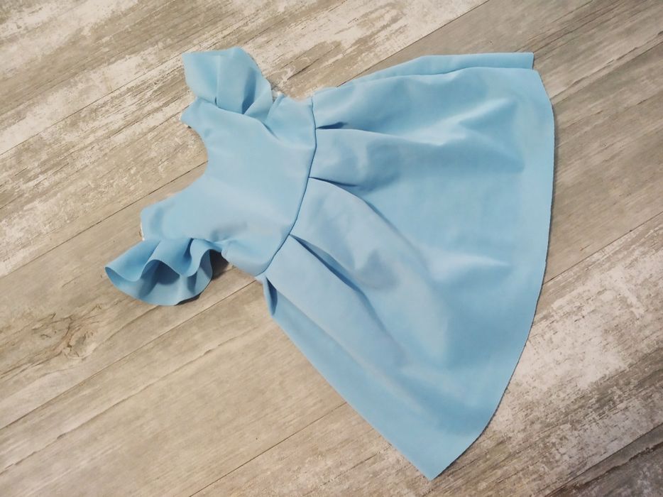 Sukienka sukieneczka Handmade 86-92/18-24 m-ce komunia wesele chrzest