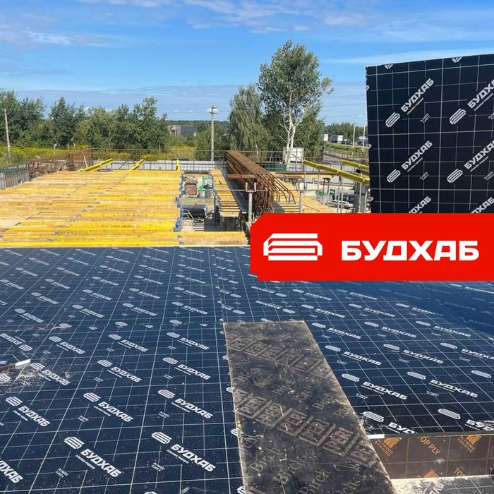 Нова ламінована фанера для опалубки 2500х1250 21 мм Китай Клас А