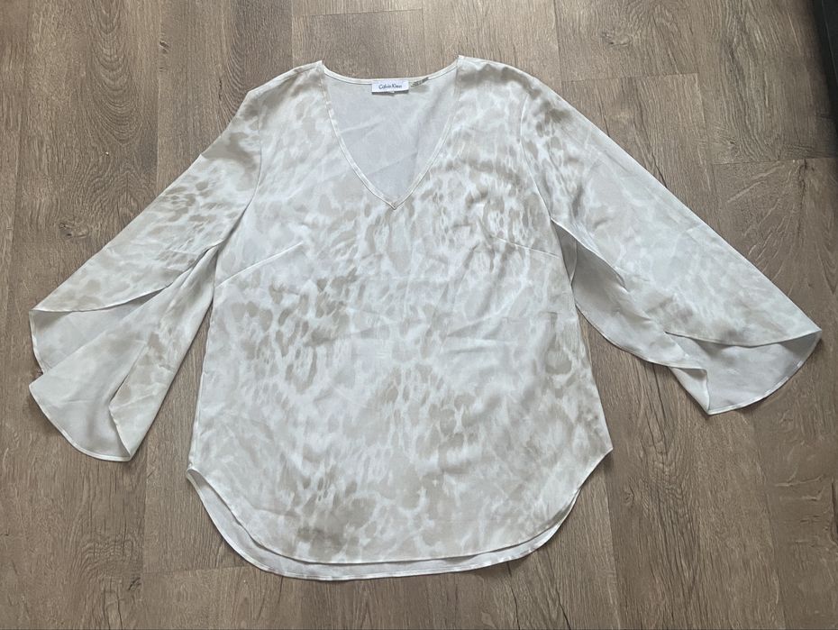 Блузка з тваринним принтом Calvin Klein