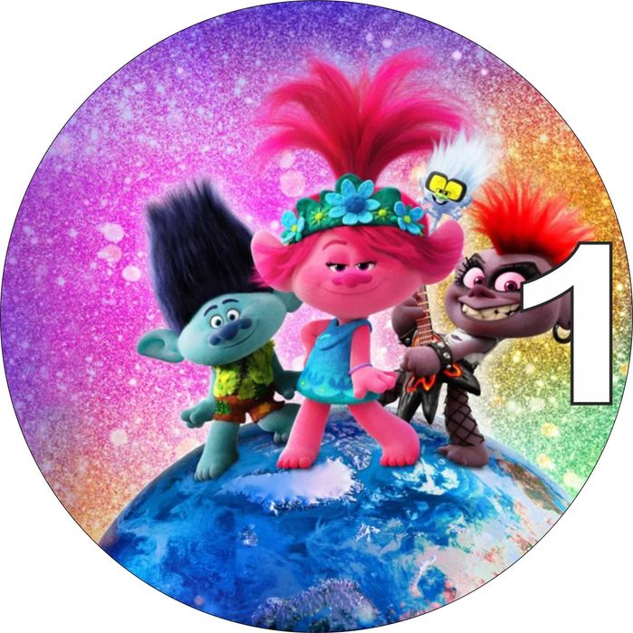 Pan Opłatek na tort - TROLLE