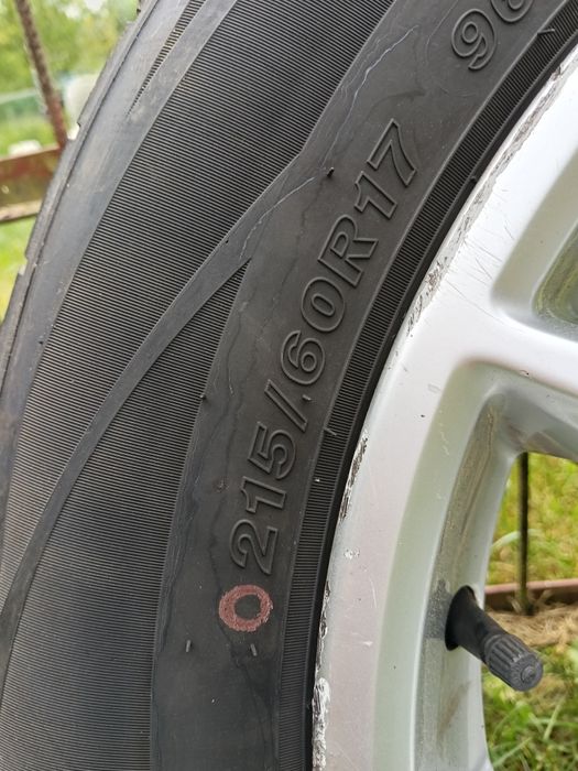 Felgi aluminiowe 17" z oponami