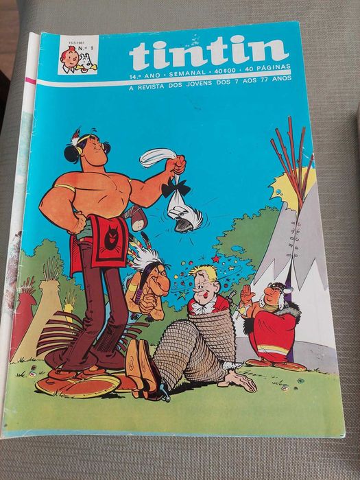 Revista Tintin – 14º Ano (lote grande, 44 números)