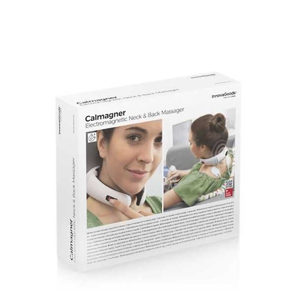 Aparelho de Massagem Eletromagnética para Pescoço e Costas InnovaGoods