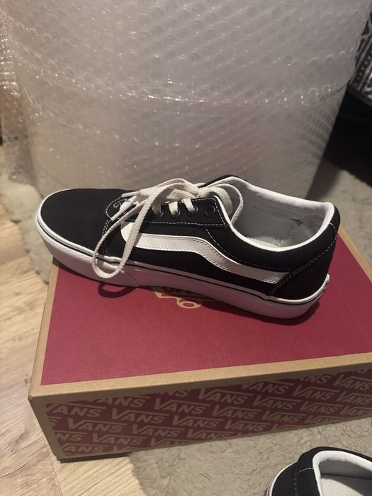 Buty trampki Vans WM ward platform czarne 38,5