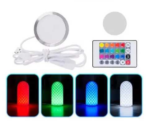 Заготовка для лампи USB, 5V з пультом, 16 кольорів (Bambu Lab)