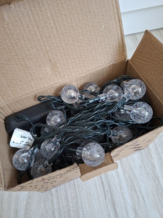 Lampki Ogrodowe Kulki