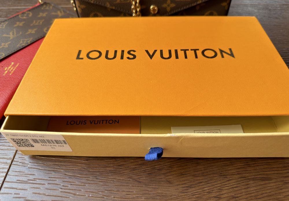 Torebka Louis Vuitton LV brązowa ZESTAW