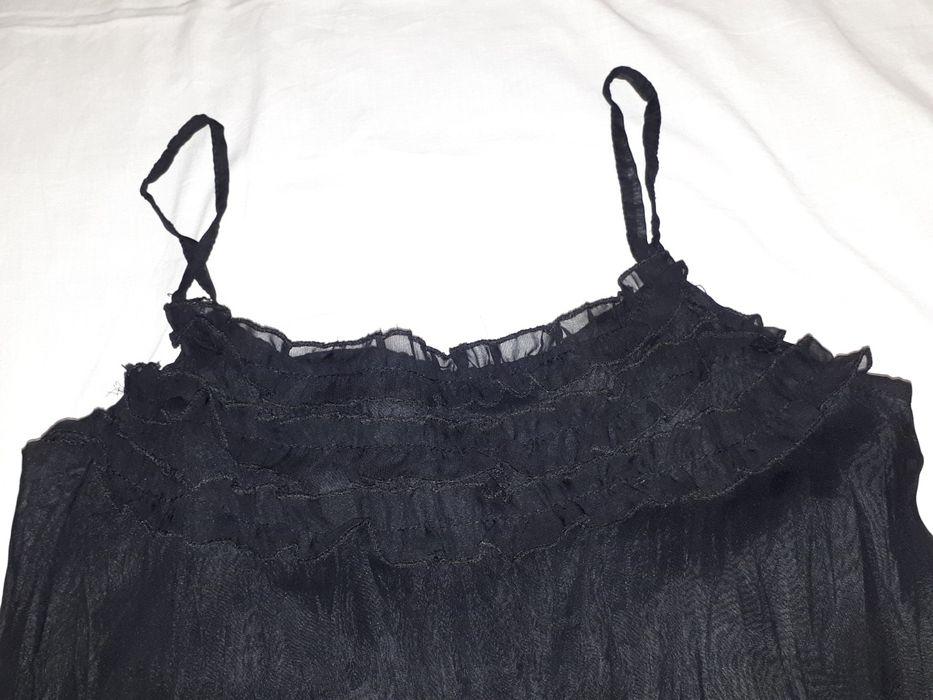 Top elegancki czarny
